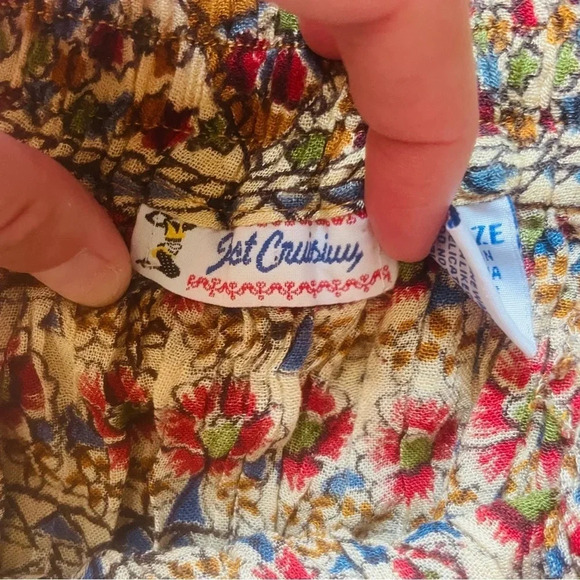 Just Cruising Boho Maxi Skirt Free Size Hippy Gypsy Boho Multicolor - Picture 7 of 8